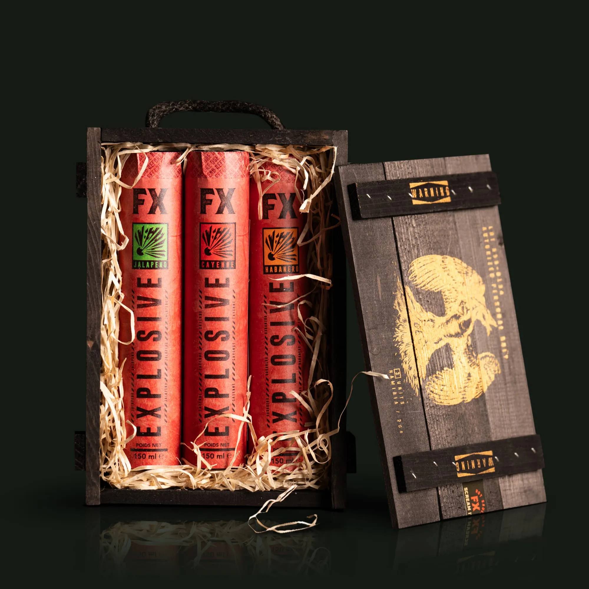 Image of Grande Box salse piccanti 3 x 150ml