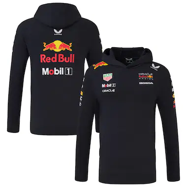 Felpa con cappuccio della squadra Red Bull...