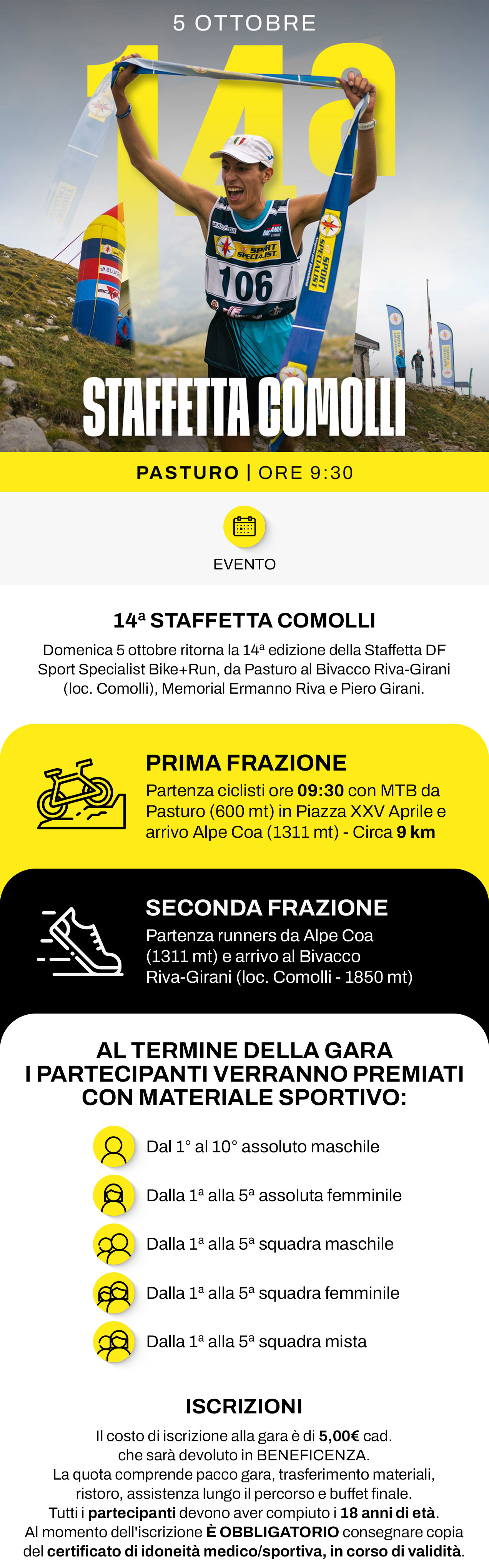 Staffetta Comolli