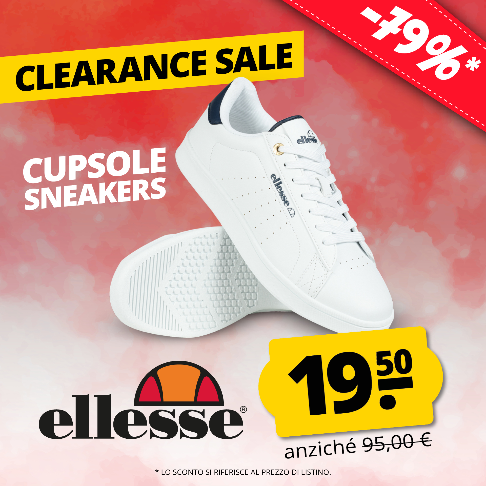 ellesse cupsole uomo sneakers