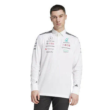 Polo a maniche lunghe Team Mercedes AMG Pe...