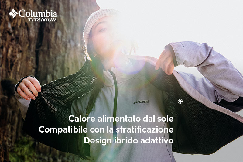 Giacca tecnica e ibrida in pile Arctic Crest™ da donna