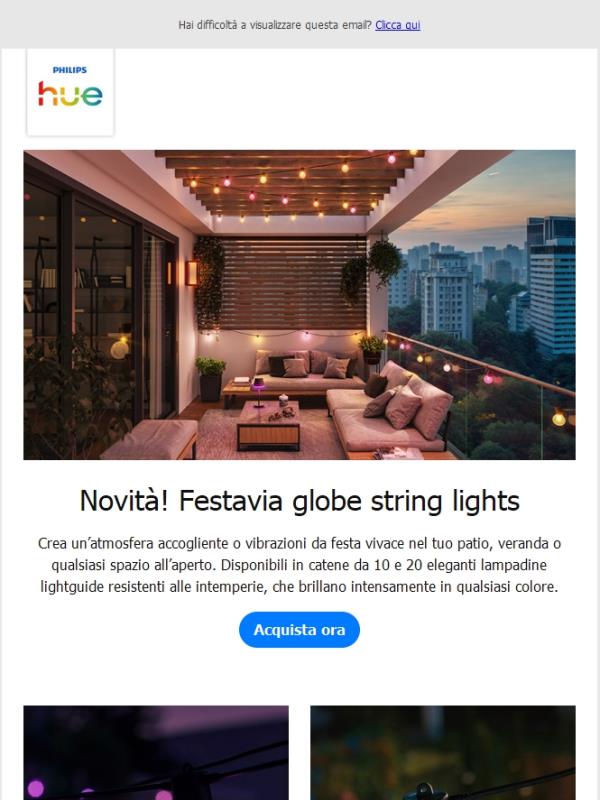 🎉 Luci a sfera Festavia 🎉 novità per l'esterno!