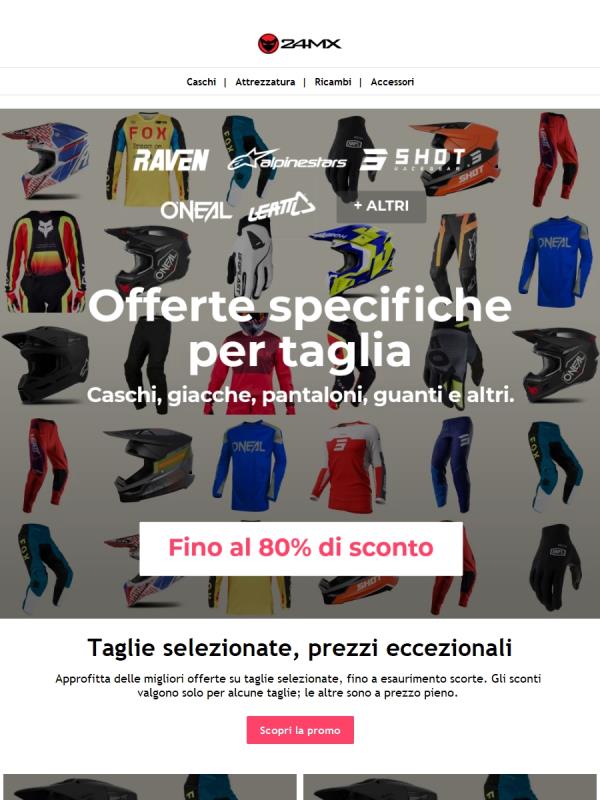 La tua taglia, grande sconto