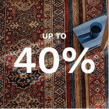 Up to 40% on classic rugs