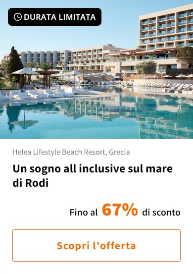 Un sogno all inclusive sul mare di Rodi