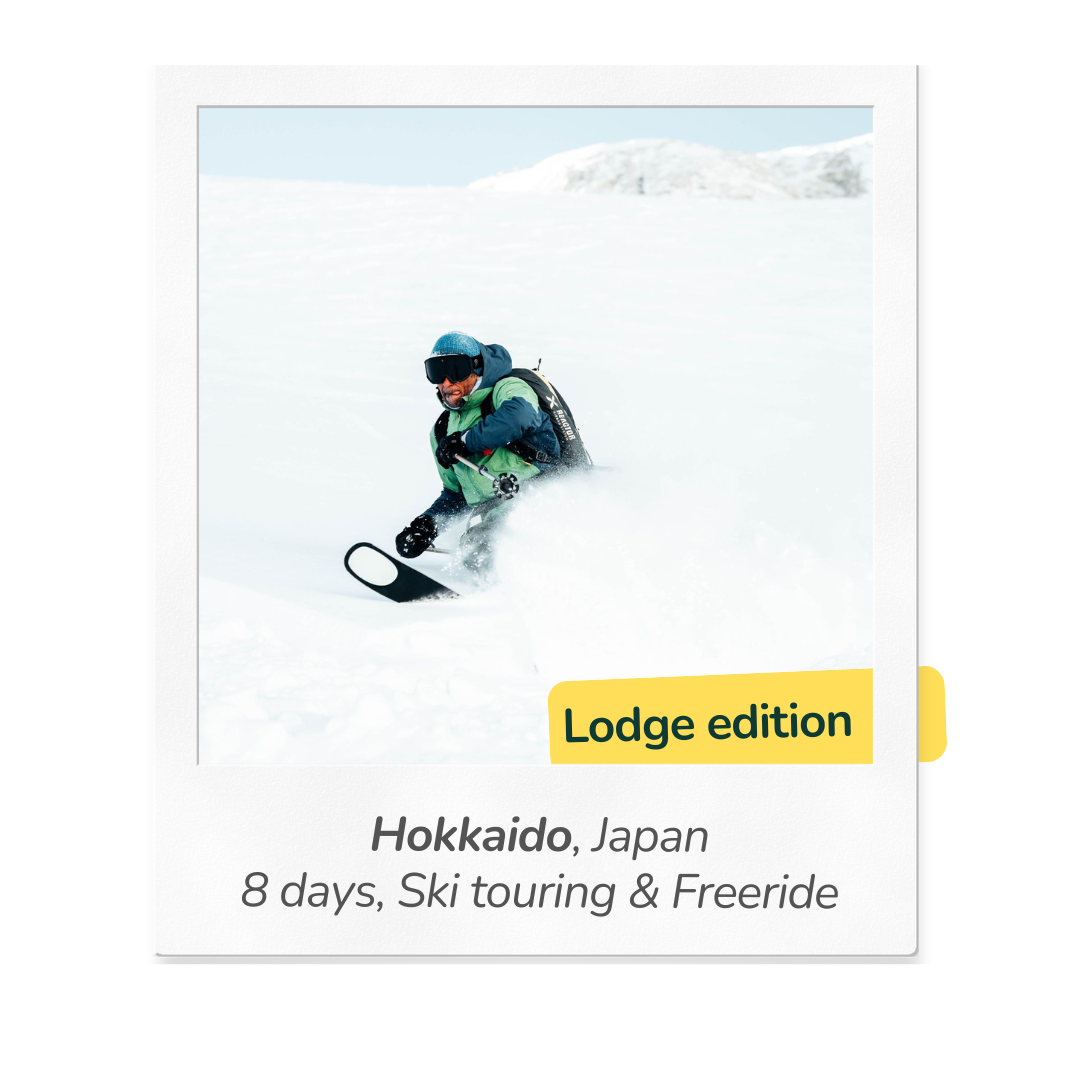 SKI TOURING & FREERIDE IN HOKKAIDO - LODGE EDITION