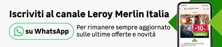 canale whatsapp Leroy Merlin Italia 