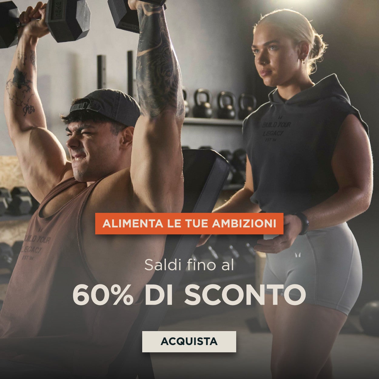 saldi fino al 60%
