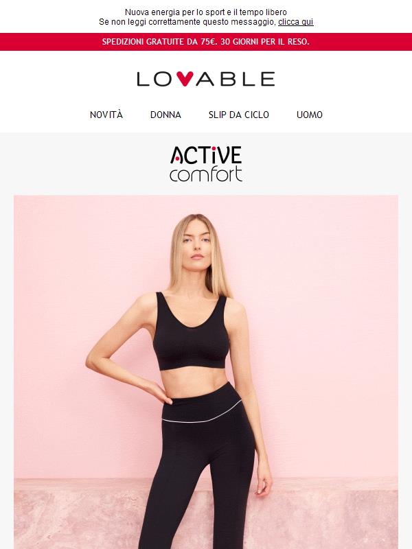 Allenati con stile! Scopri la linea Active Comfort