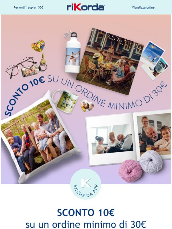 Cosa aspetti? 10€ subito per te! 🎁