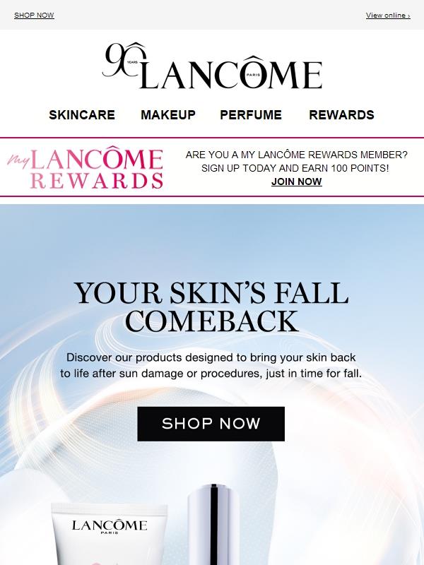 Fall Skin Recovery & Repair