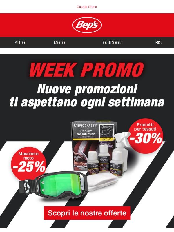 ⌛ La WEEK PROMO ti aspetta ma solo fino a Domenica