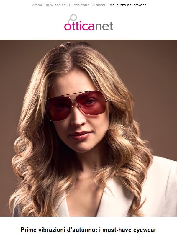 🍂 Prime vibrazioni d’autunno: scopri i nuovi trend eyewear
