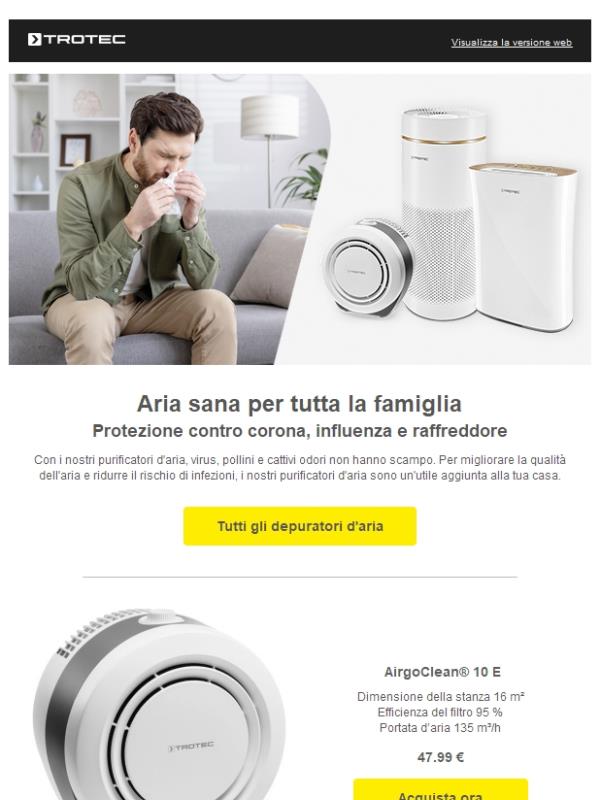 💨 Aria sana per tutta la famiglia