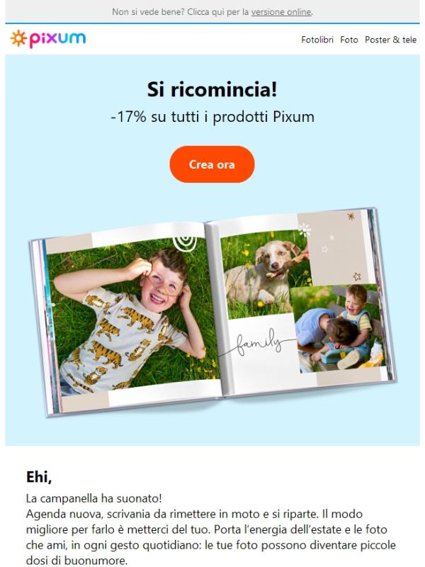 È il momento di creare: promo Pixum da non perdere 💙