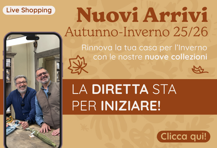 Reminder Live Shopping: collegati adesso!