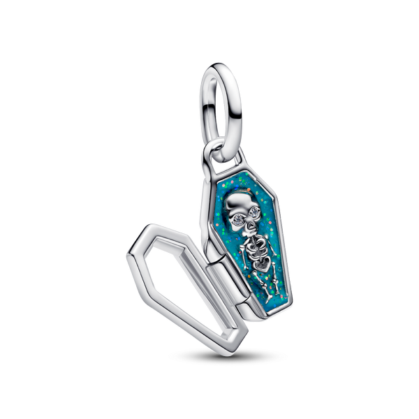Openable Glow-in-the-dark Coffin Charm