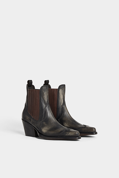 Magliano x D2 Heeled Ankle Boots