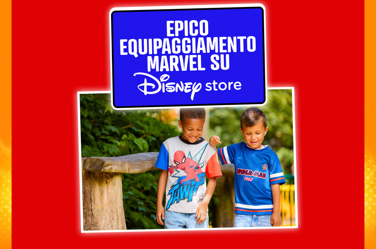 Epico equipaggiamento Marvel su Disney Store