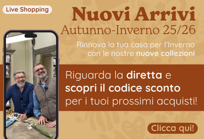 Hai perso la diretta? Non preoccuparti, guardala quando vuoi e continua a fare shopping,
