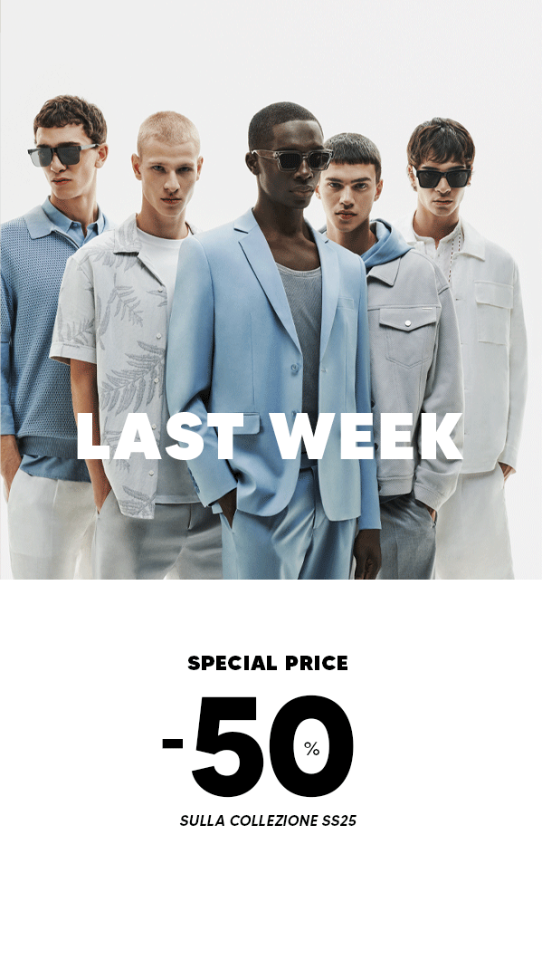 Special Price: Last Week