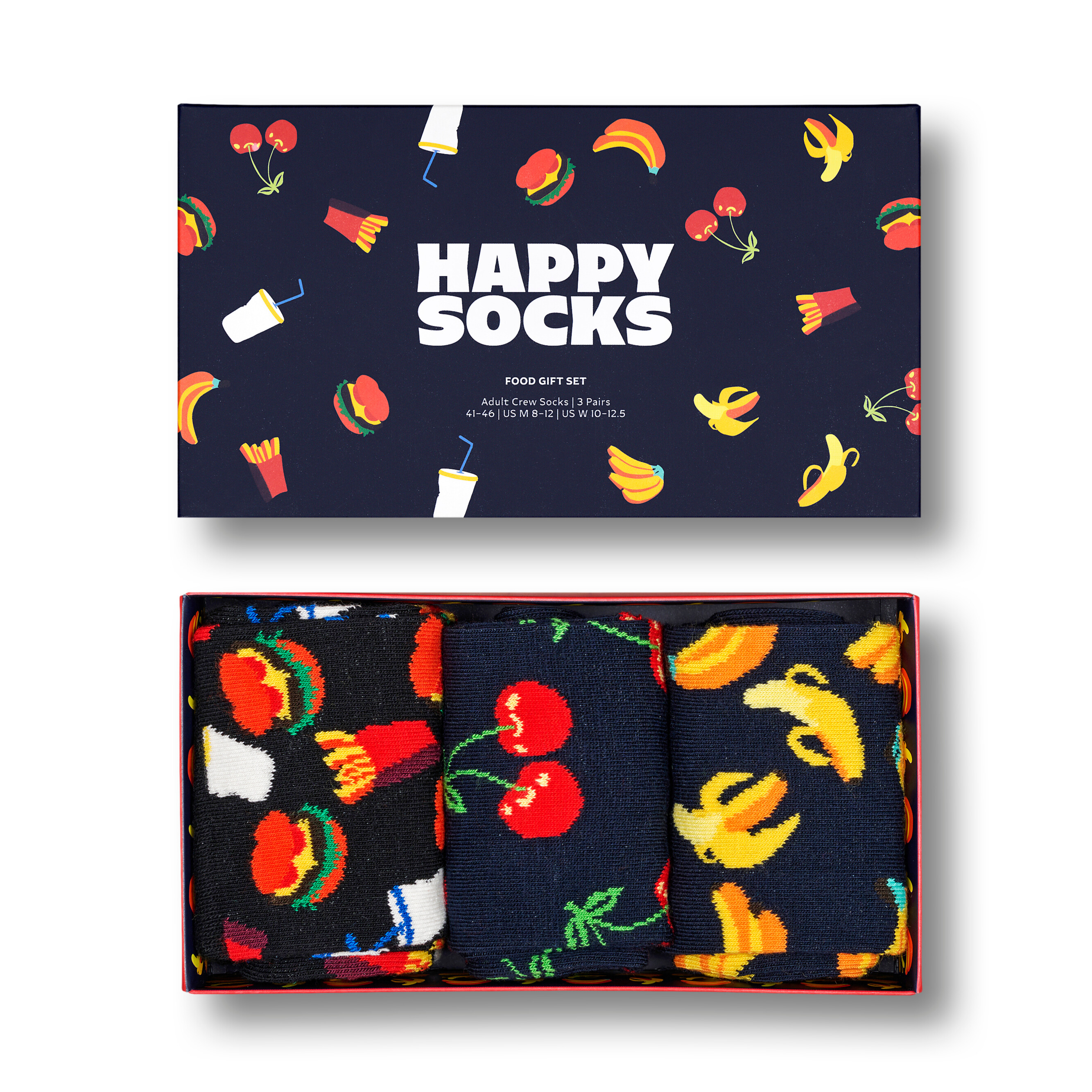 3-Pack Food Socks Gift Set
