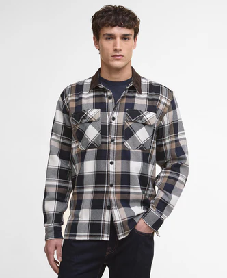Camicia Grasmoor con Fantasia / Blu