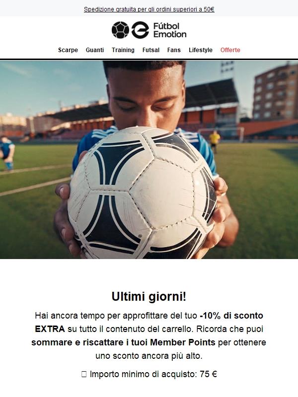 Ultimi giorni! -10% di sconto EXTRA 🔥🚨