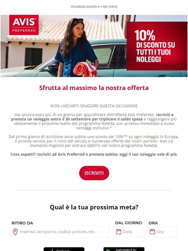 Non perderti la nostra offerta: la tua spesa vale triplo