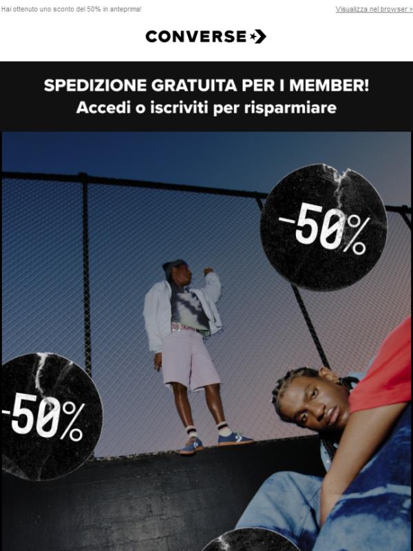 Acquista in anticipo... E risparmia in anticipo.