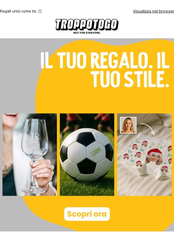 Non c’è nulla di più personale: regali con il tuo tocco ✨