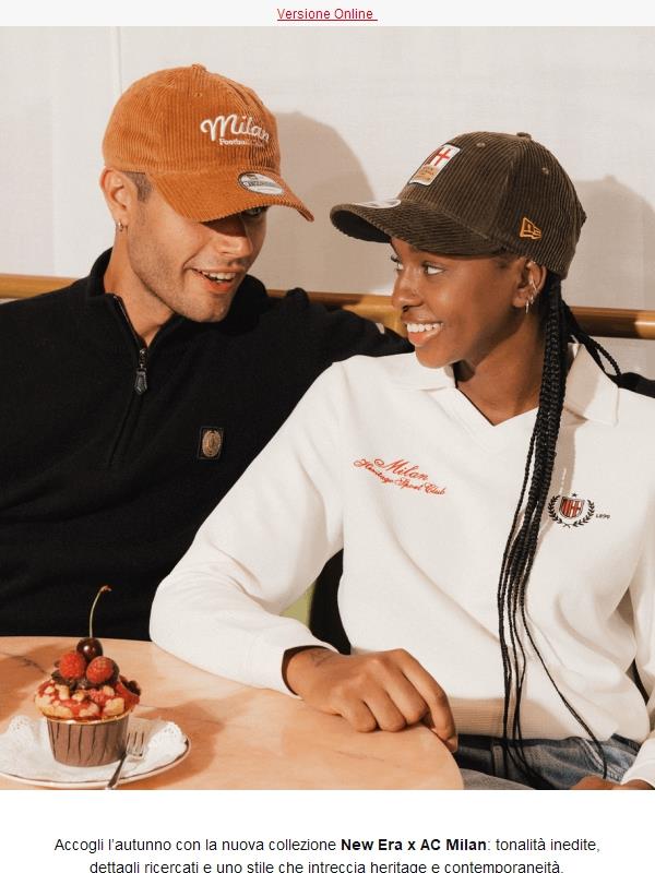 Non perderti la nuova collezione New Era x AC Milan
