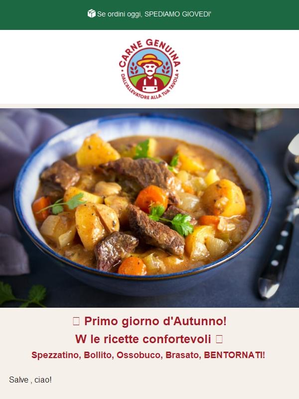 🍂 Ricette d'Autunno, finalmente!