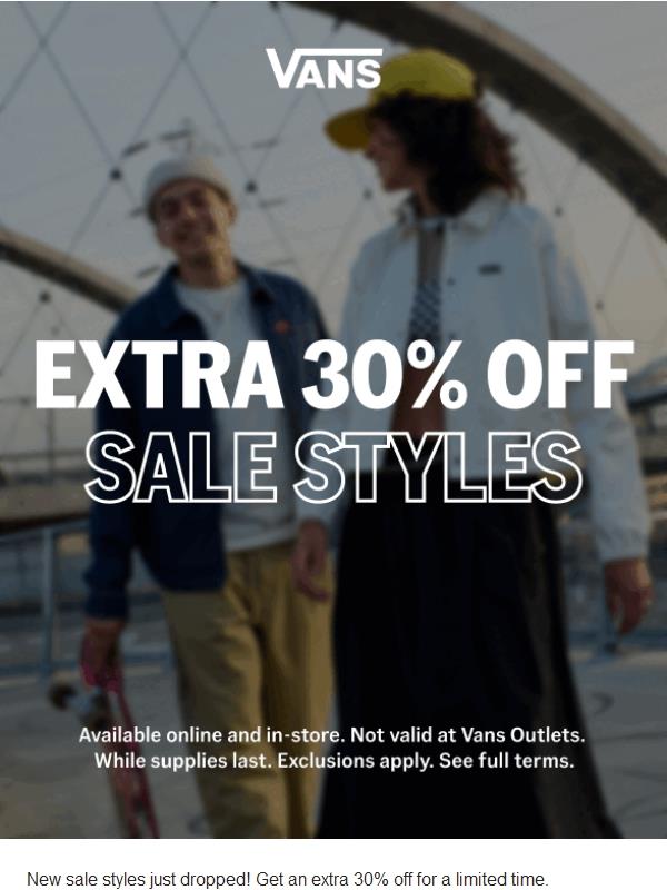 The Sale on Sale: Extra 30% off