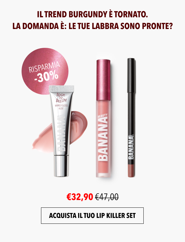 Il trend Burgundy è tornato. La domanda è: le tue labbra sono pronte? Lip Killer Set