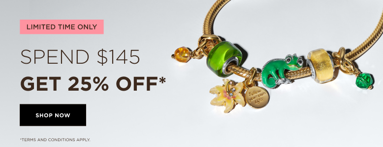 Spend $145 Get 25% Off