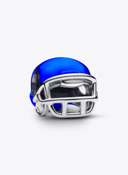 Royal Blue Football Helmet Charm