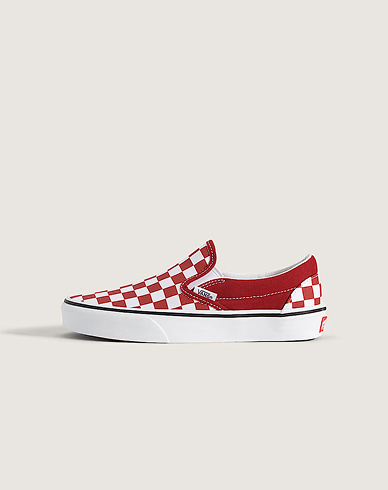 Big Kids Classic Slip-On Checkerboard Shoe