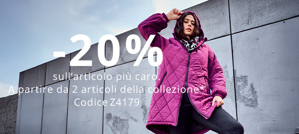 -20% sul tuo articolo preferito