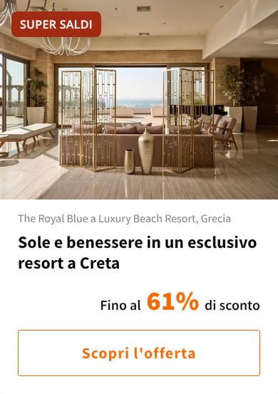 Sole e benessere in un esclusivo resort a Creta
