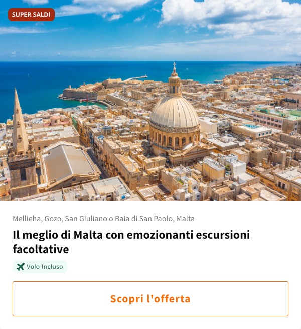 Il meglio di Malta con emozionanti escursioni facoltative