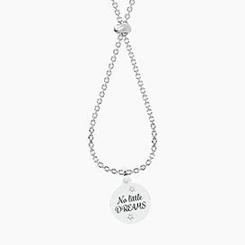 Collana INTRECCIO  con ciondolo NO LITTLE DREAMS