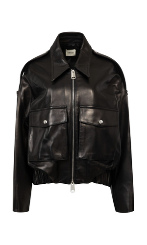 Owey leather jacket