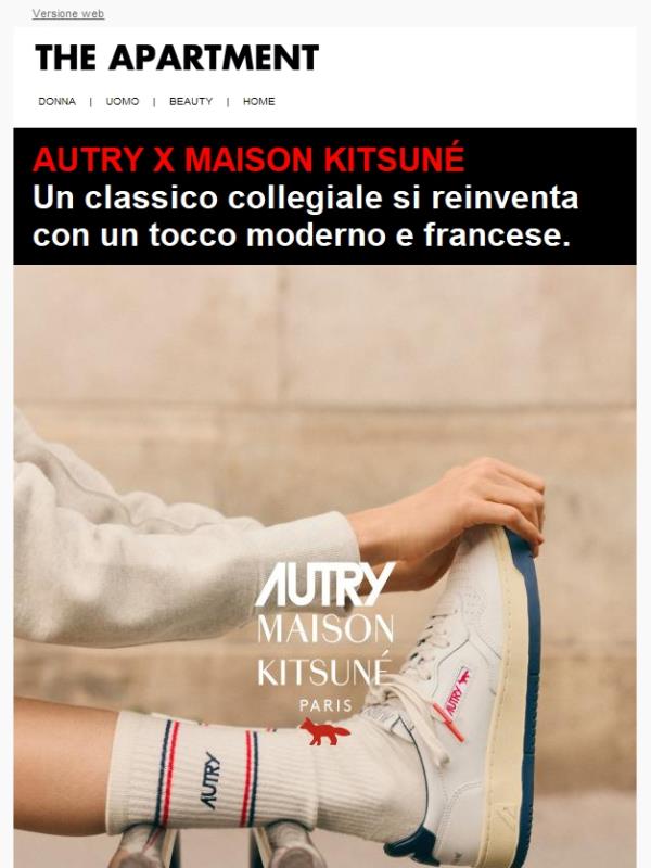 AUTRY X MAISON KITSUNÉ