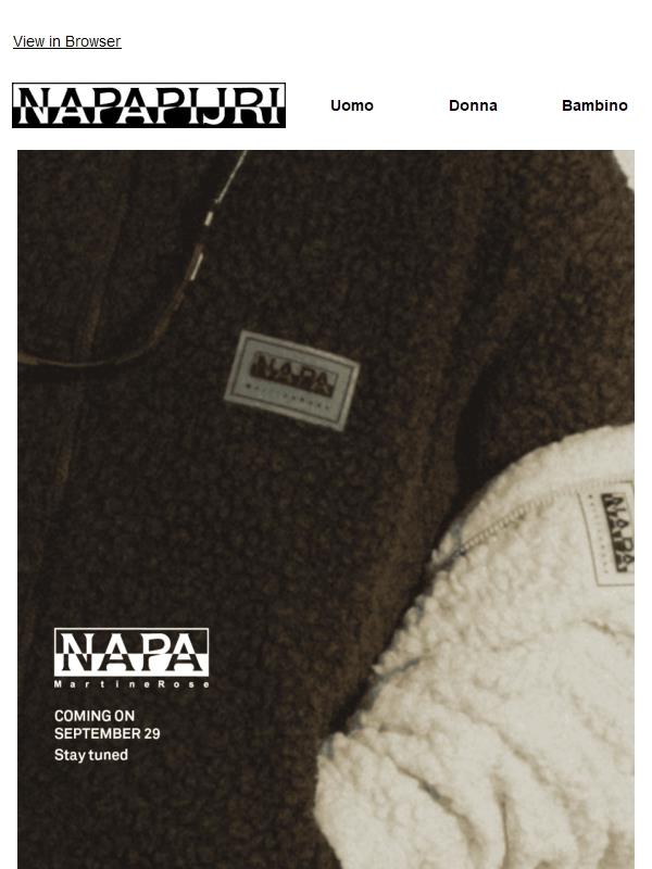 In arrivo: Napapijri/Martine Rose