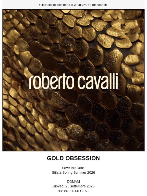 Save The Date: Sfilata Spring Summer 2026