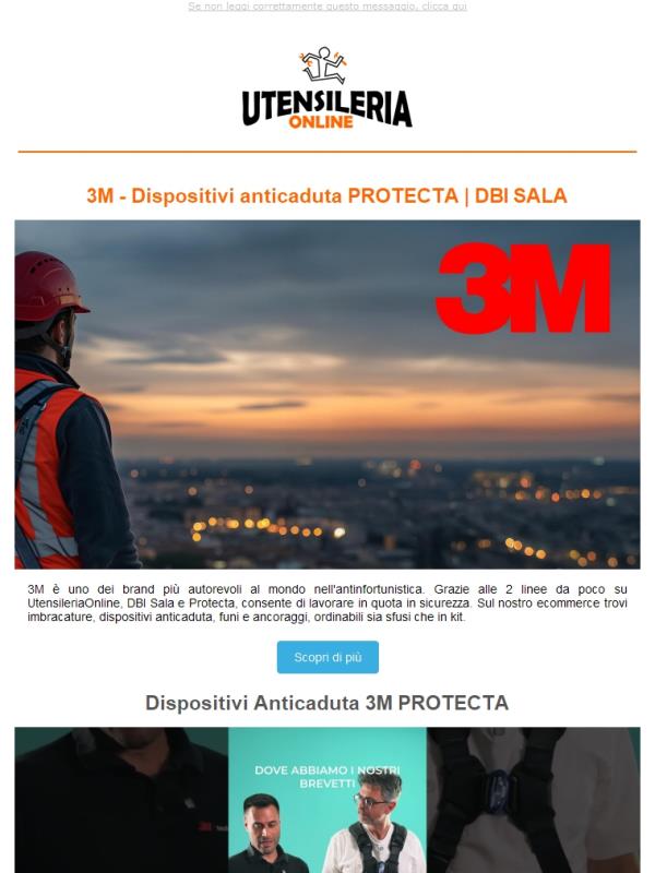 👷 3M - Dispostivi Anticaduta 3M