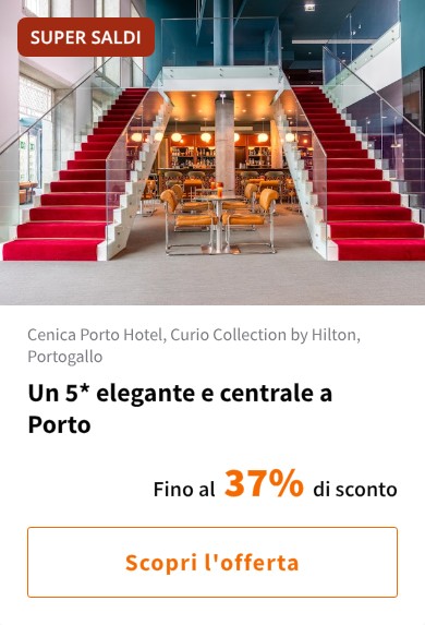 Un 5* elegante e centrale a Porto