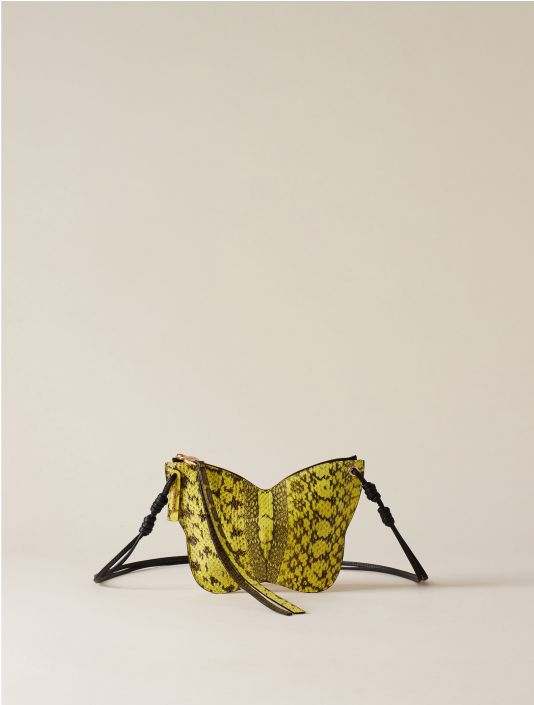 Borboleta mini bag in elaphe